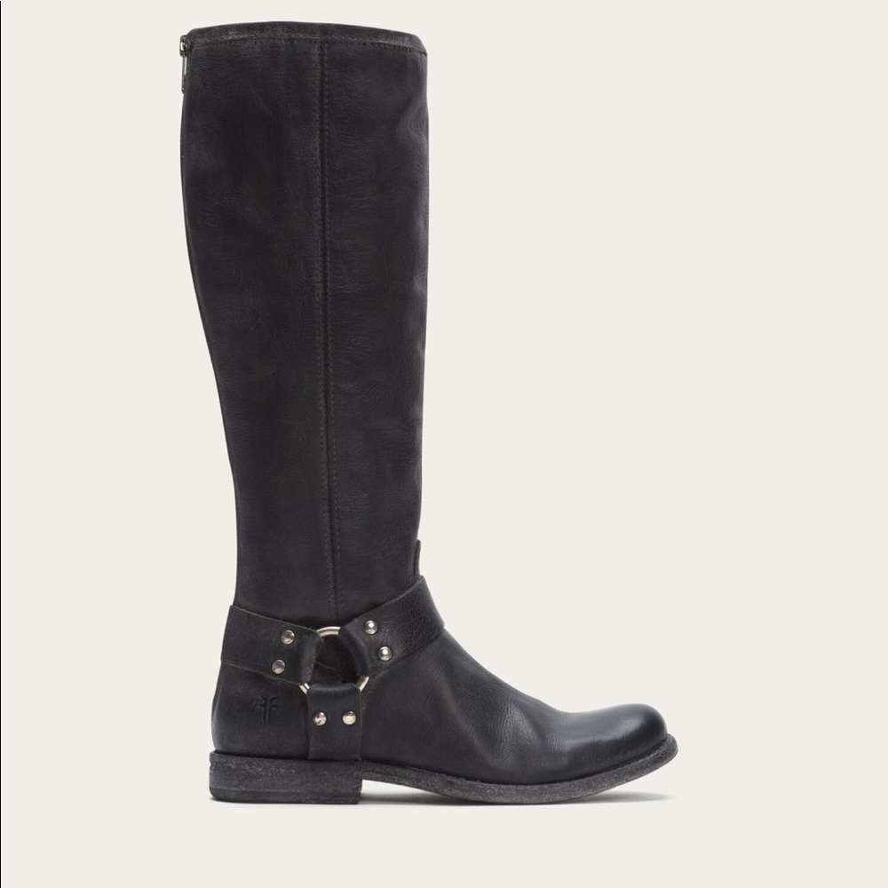 Phillip Harness boots, tall